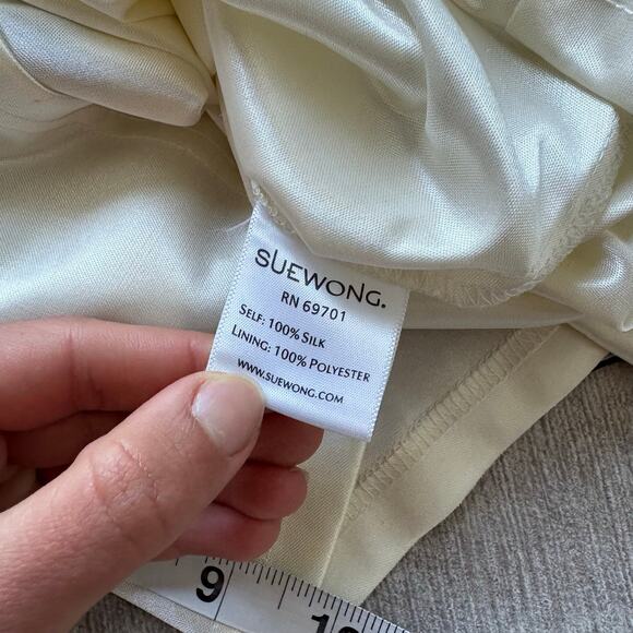 Sue Wong Strappy Silk Dress - Picture 8 of 8